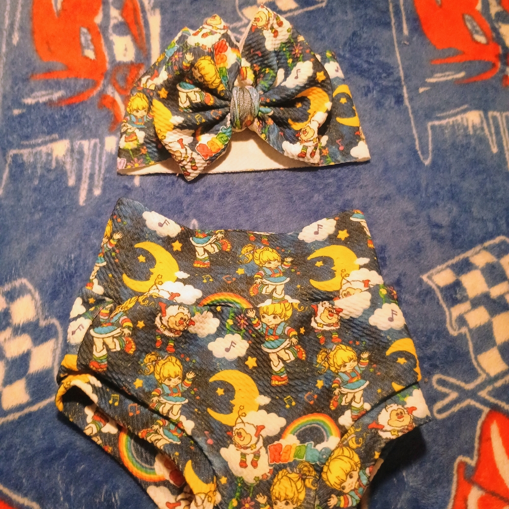 Bow & Bummie Set 6-9m